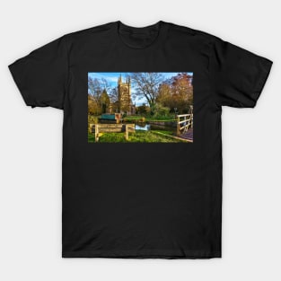 The Church By The Canal at Hungerford T-Shirt